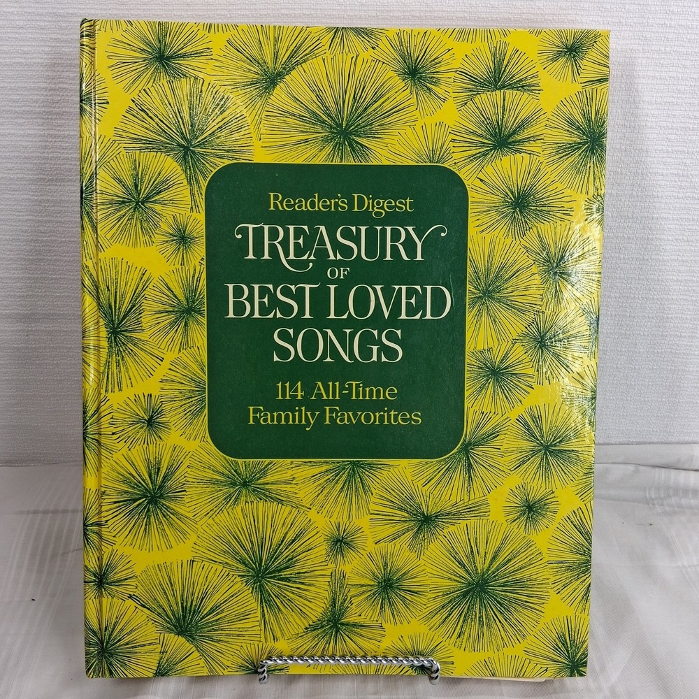 Reader's Digest Treasury of Best Loved Songs Hard Cover Book 114 Favorites 1972